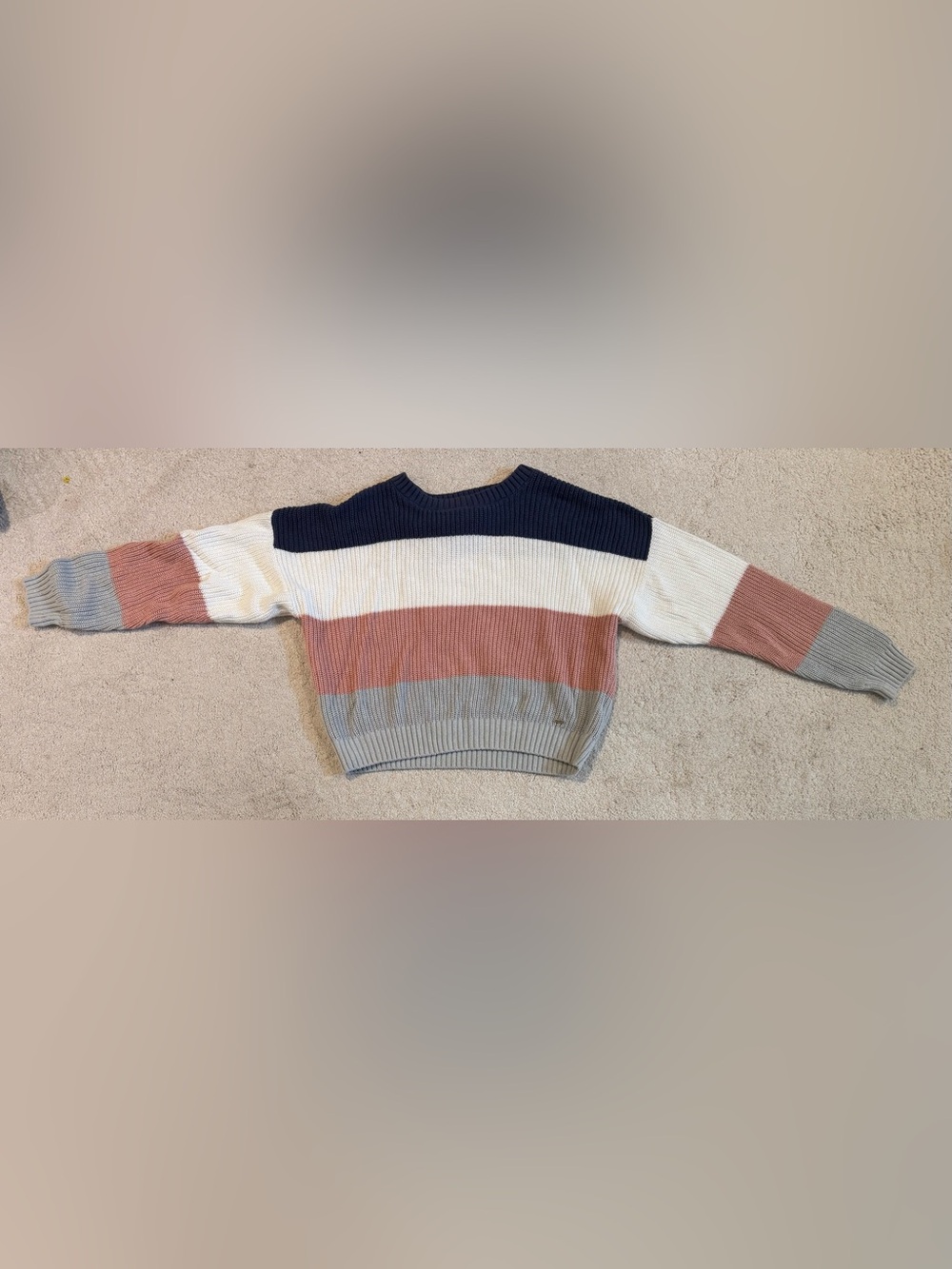 Hollister Striped Oversized Sweater